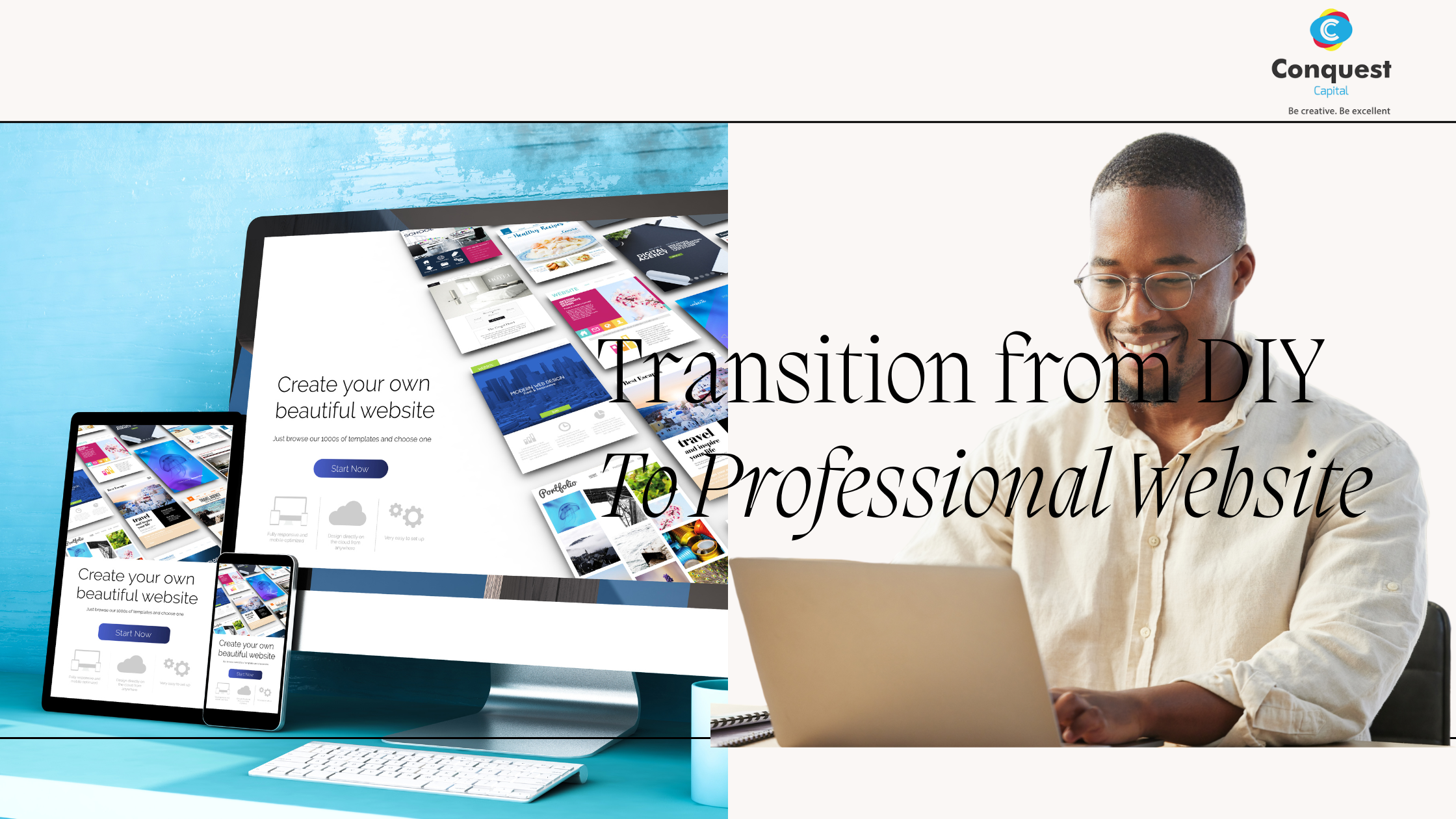 How to Transition from a DIY Website to a Professional Design